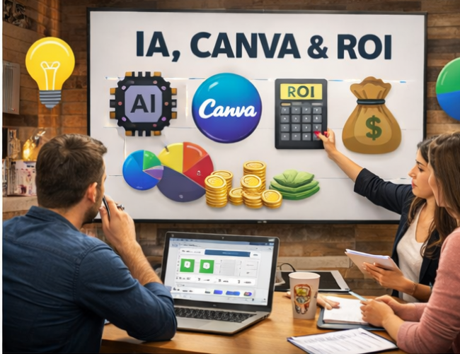 Moduo2 - IA, Canva e M�tricas de Lucro